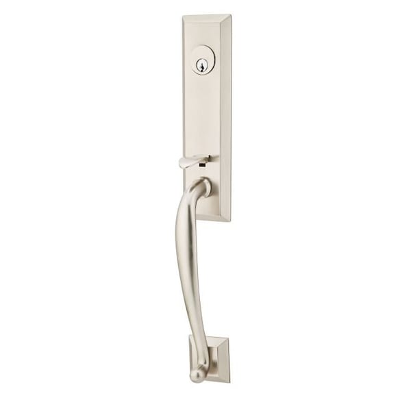 Emtek Satin Nickel Handleset F133351RLUS15RH212 F133351RLUS15RH212 - main